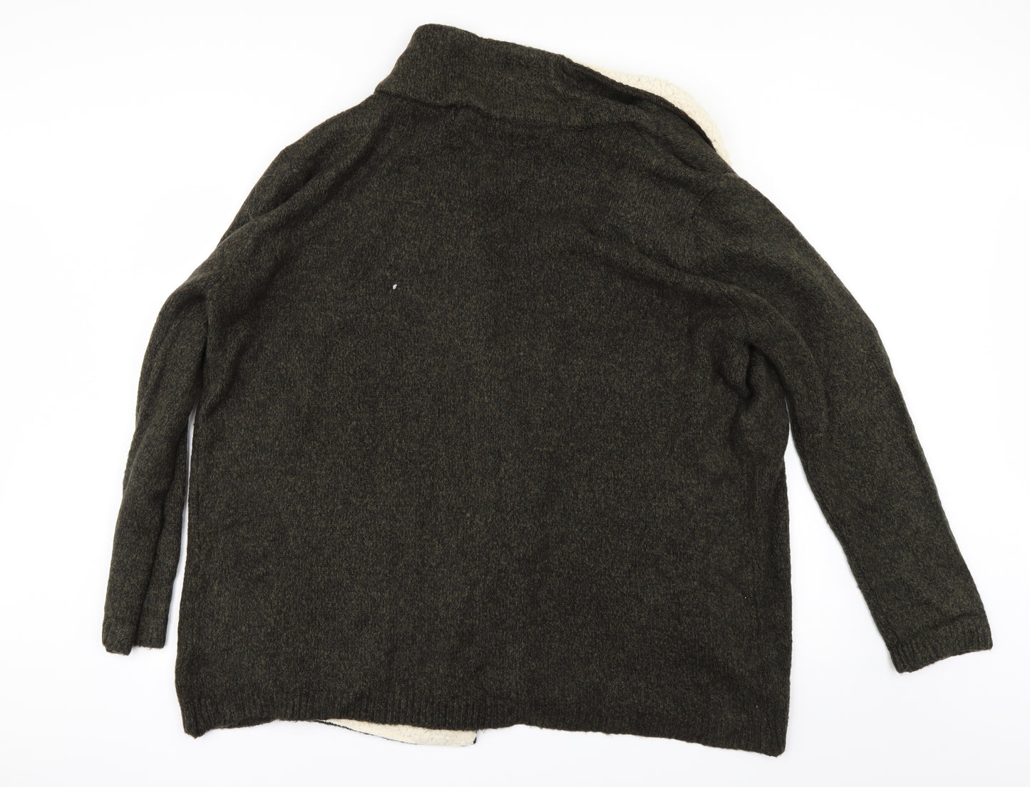 Primark Womens Green   Cardigan Jumper Size XL