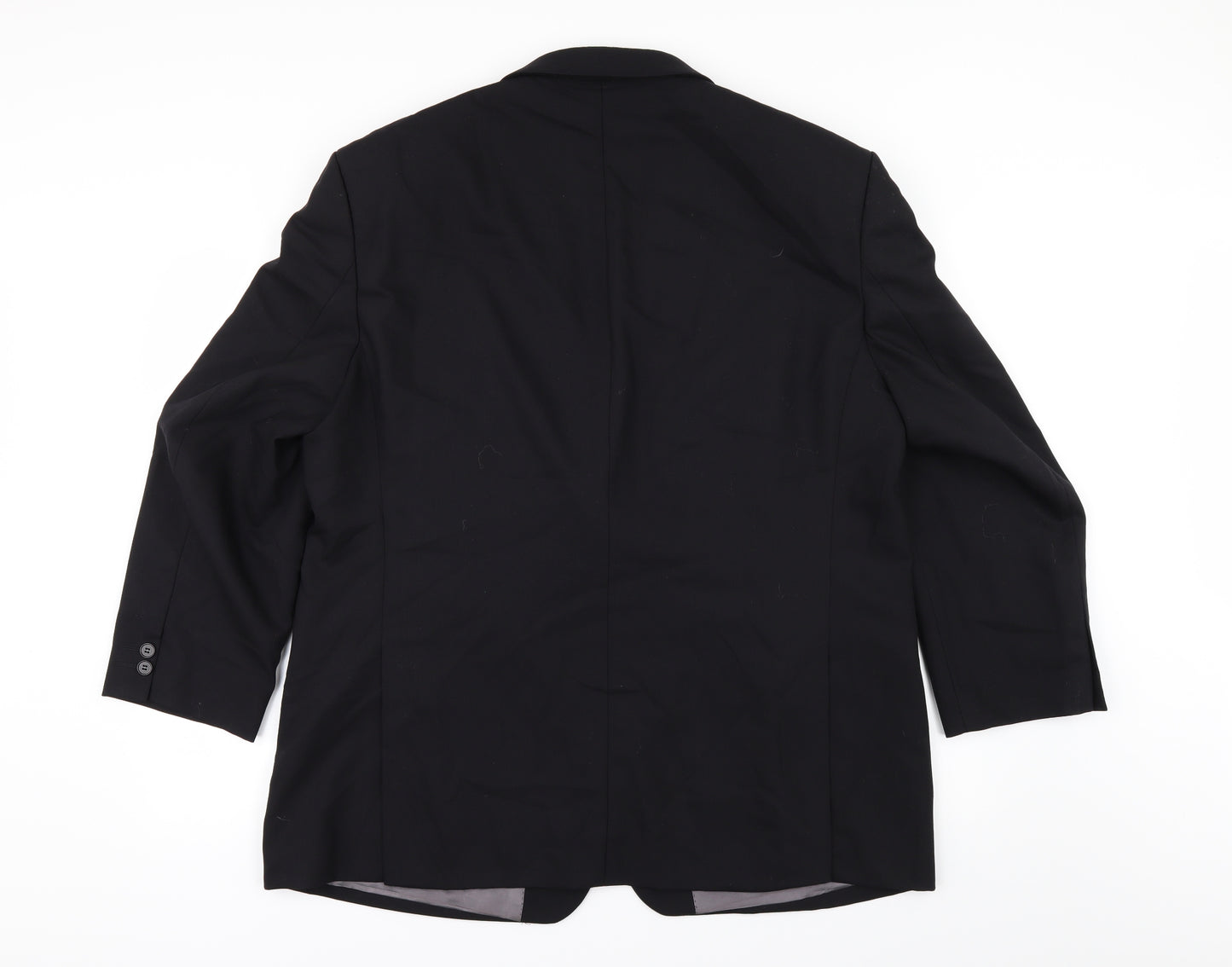 Marks and Spencer Mens Black   Jacket Suit Jacket Size 46