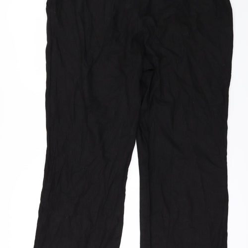 Ellie Louise Womens Black   Trousers  Size 20 L29 in