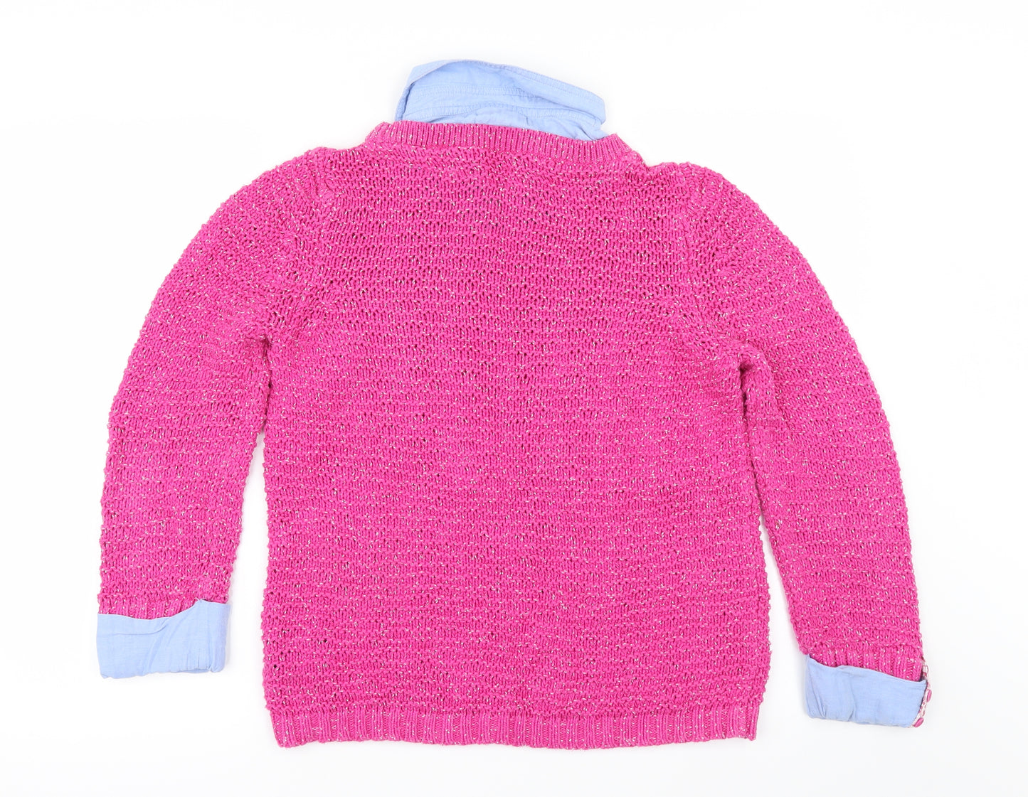 Per Una Womens Pink   Pullover Jumper Size 12