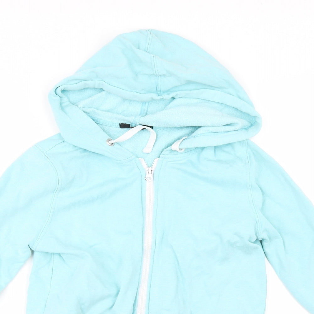 George Womens Blue   Full Zip Hoodie Size 10