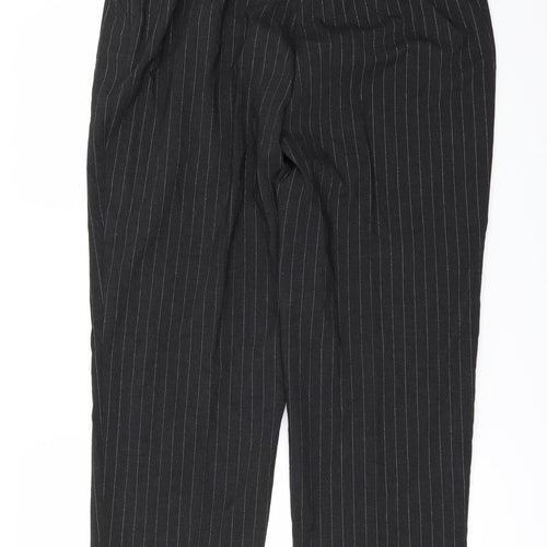 Wardrobe Womens Black Striped  Trousers  Size 16 L27 in