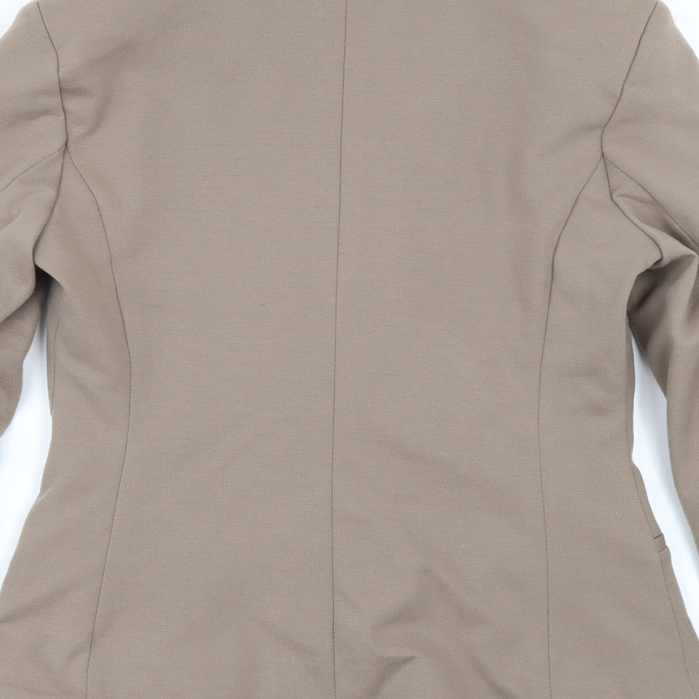 New Look Womens Beige   Jacket Suit Jacket Size 10