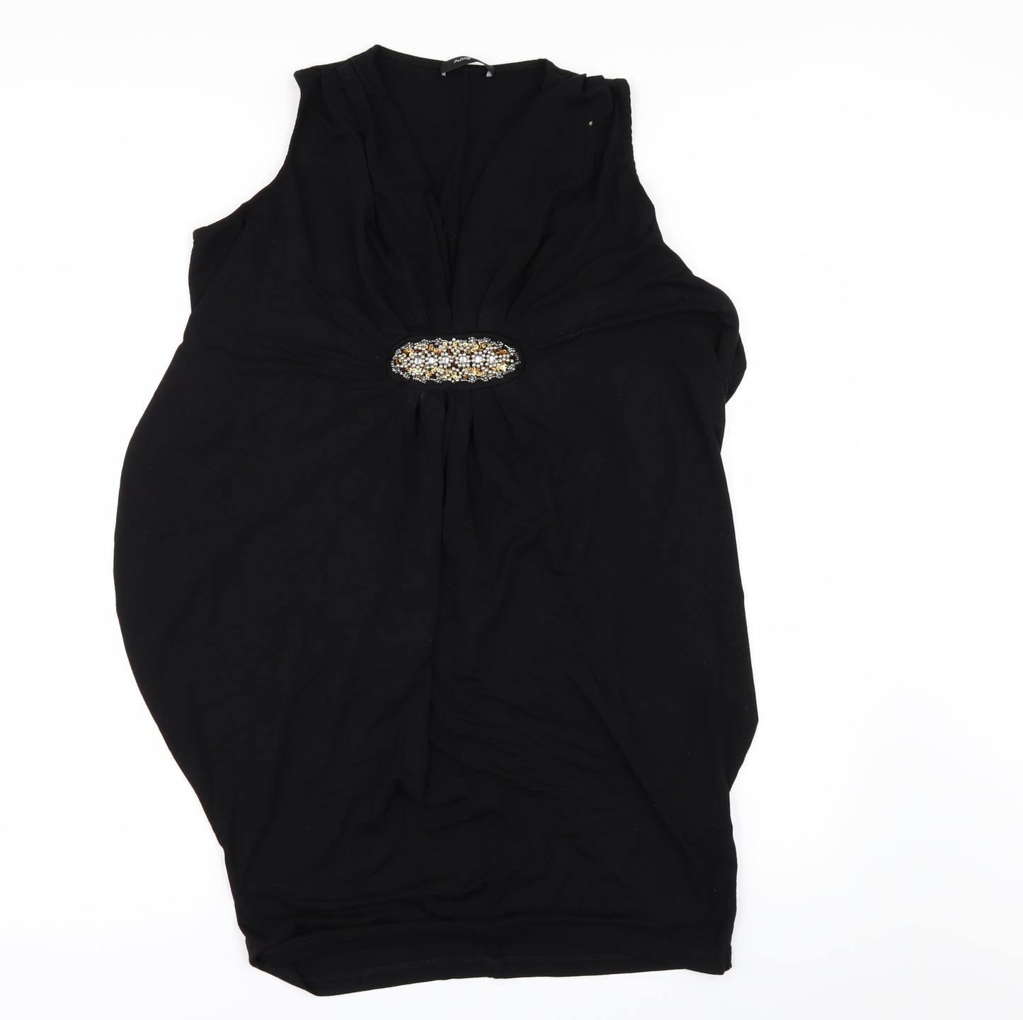 Marks and Spencer Womens Black   Basic T-Shirt Size 14