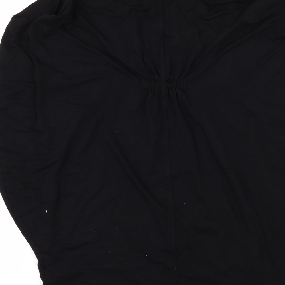 Marks and Spencer Womens Black   Basic T-Shirt Size 14