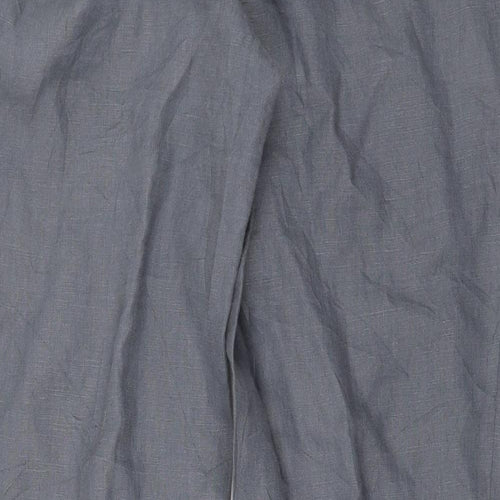 Monsoon Womens Grey   Trousers  Size 14 L32 in