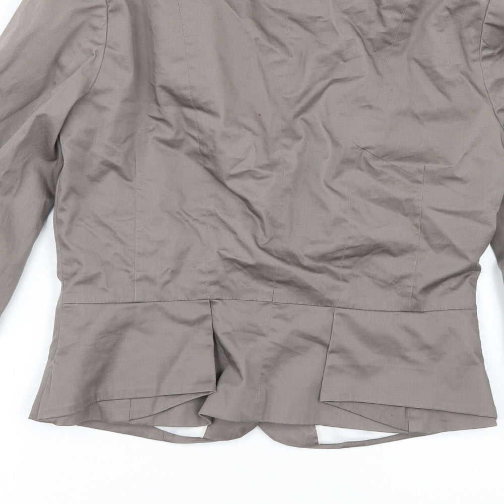 H&M Womens Beige   Jacket  Size 10