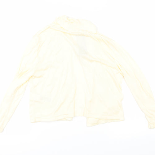 Marks and Spencer Womens Ivory   Cape Jumper Size 10