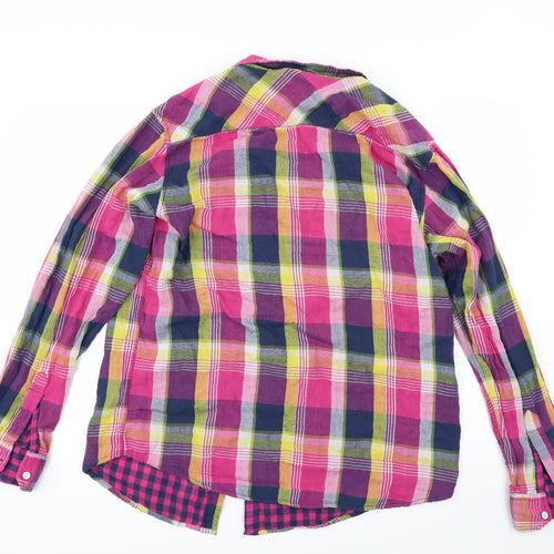 Cedar Wood State Mens Multicoloured Check   Button-Up Size XL