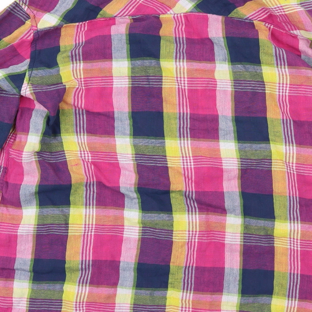 Cedar Wood State Mens Multicoloured Check   Button-Up Size XL