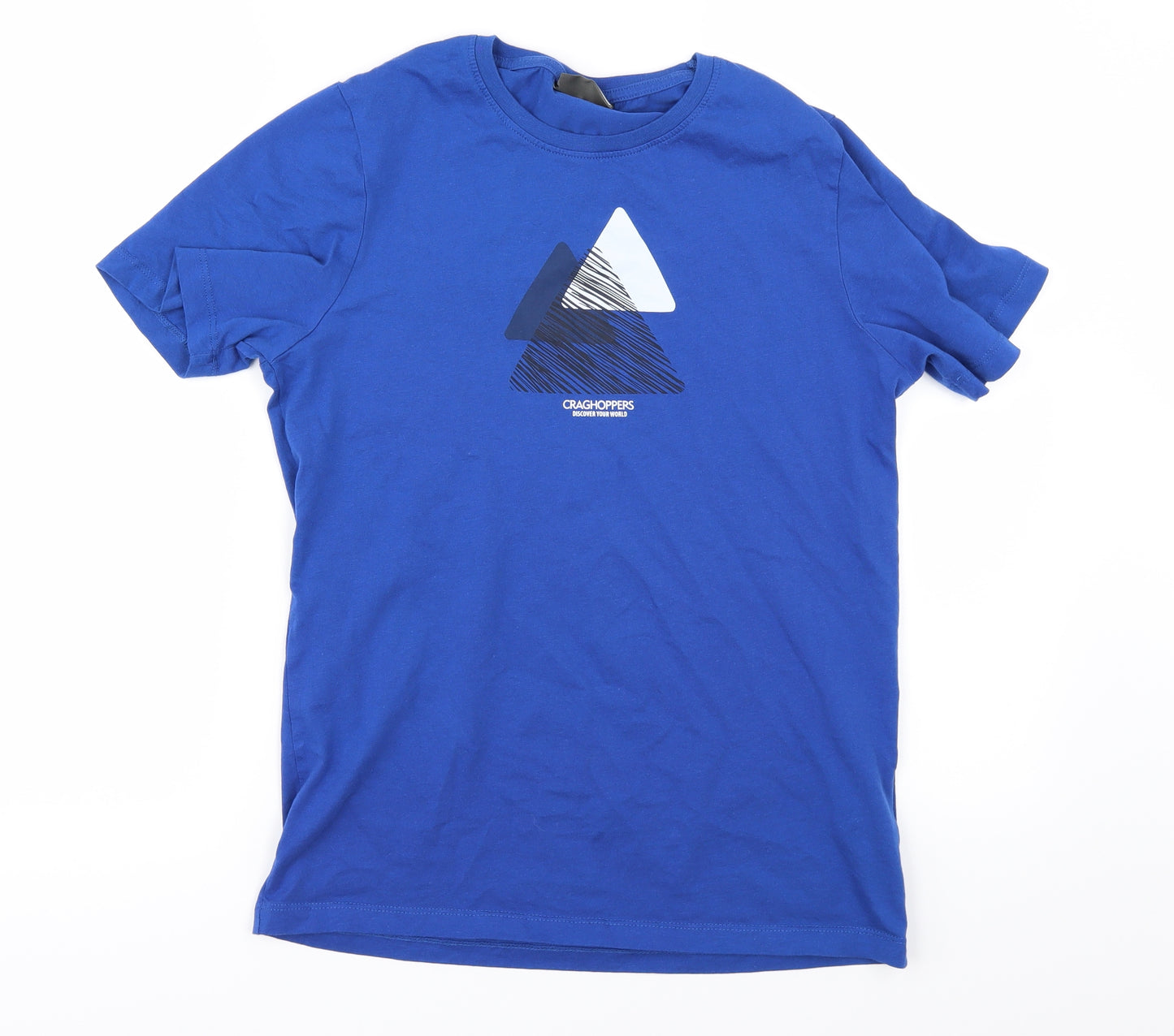 Craghoppers Mens Blue    T-Shirt Size S