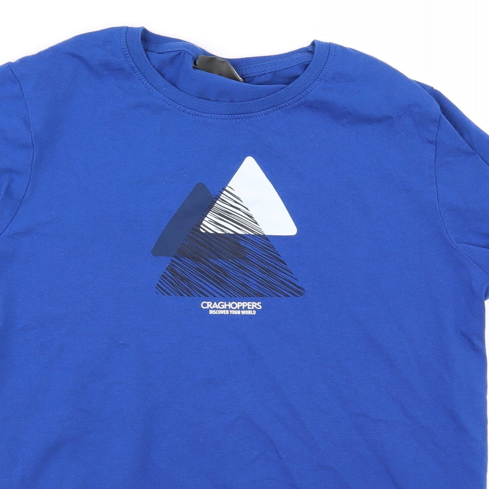 Craghoppers Mens Blue    T-Shirt Size S