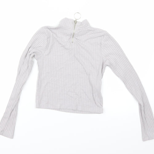 Select Girls Grey   Basic T-Shirt Size 11-12 Years