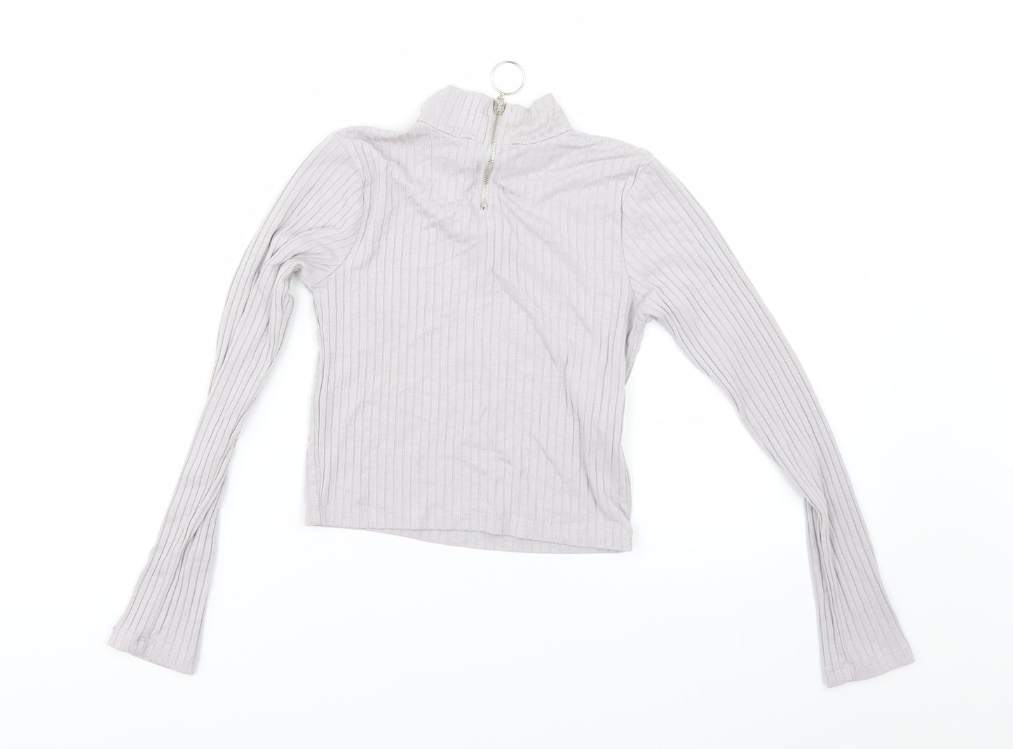 Select Girls Grey   Basic T-Shirt Size 11-12 Years
