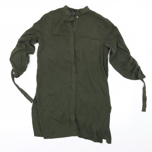 Primark Womens Green   Tunic Blouse Size 8