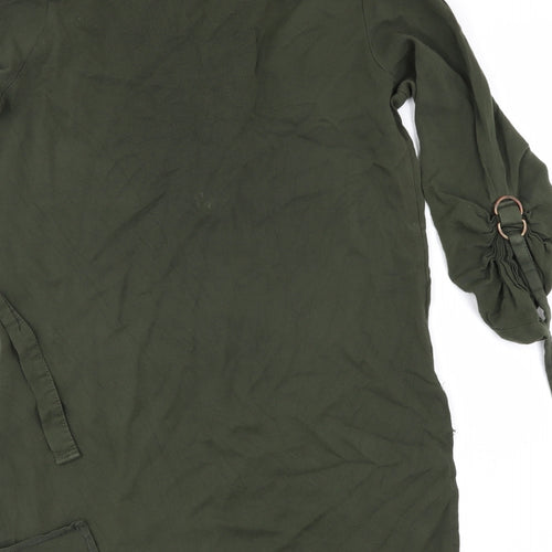 Primark Womens Green   Tunic Blouse Size 8