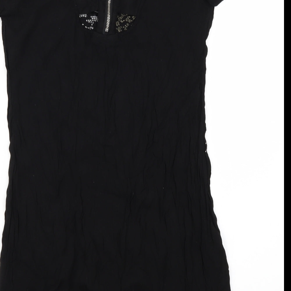 Warehouse Womens Black   Mini  Size 8