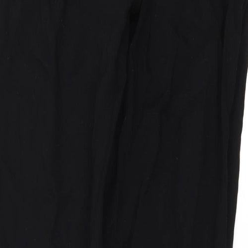 H&M Womens Black   Trousers  Size 6 L24 in