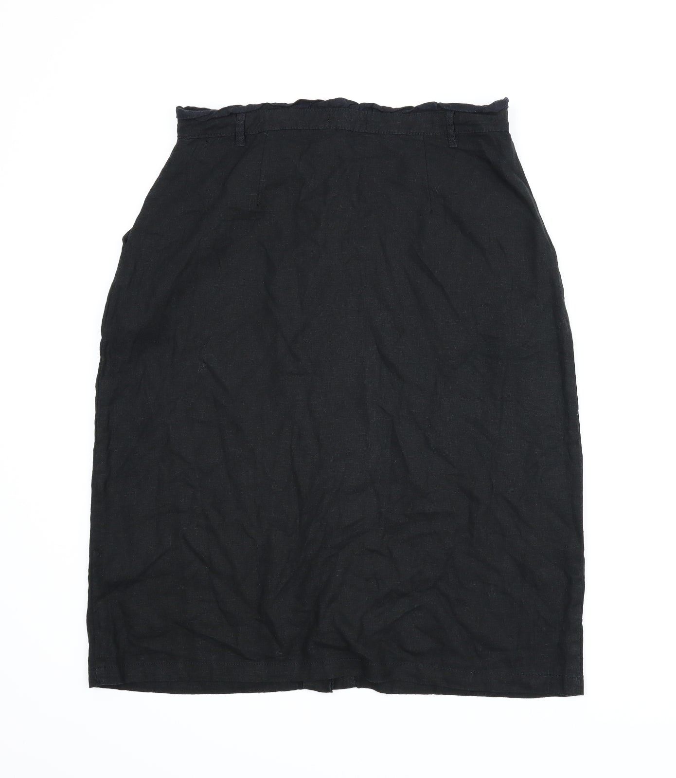 Papaya Womens Black   A-Line Skirt Size 12