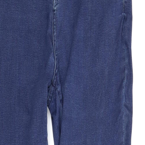 Avenue Denim Womens Blue  Denim Skinny Jeans Size 14 L27 in