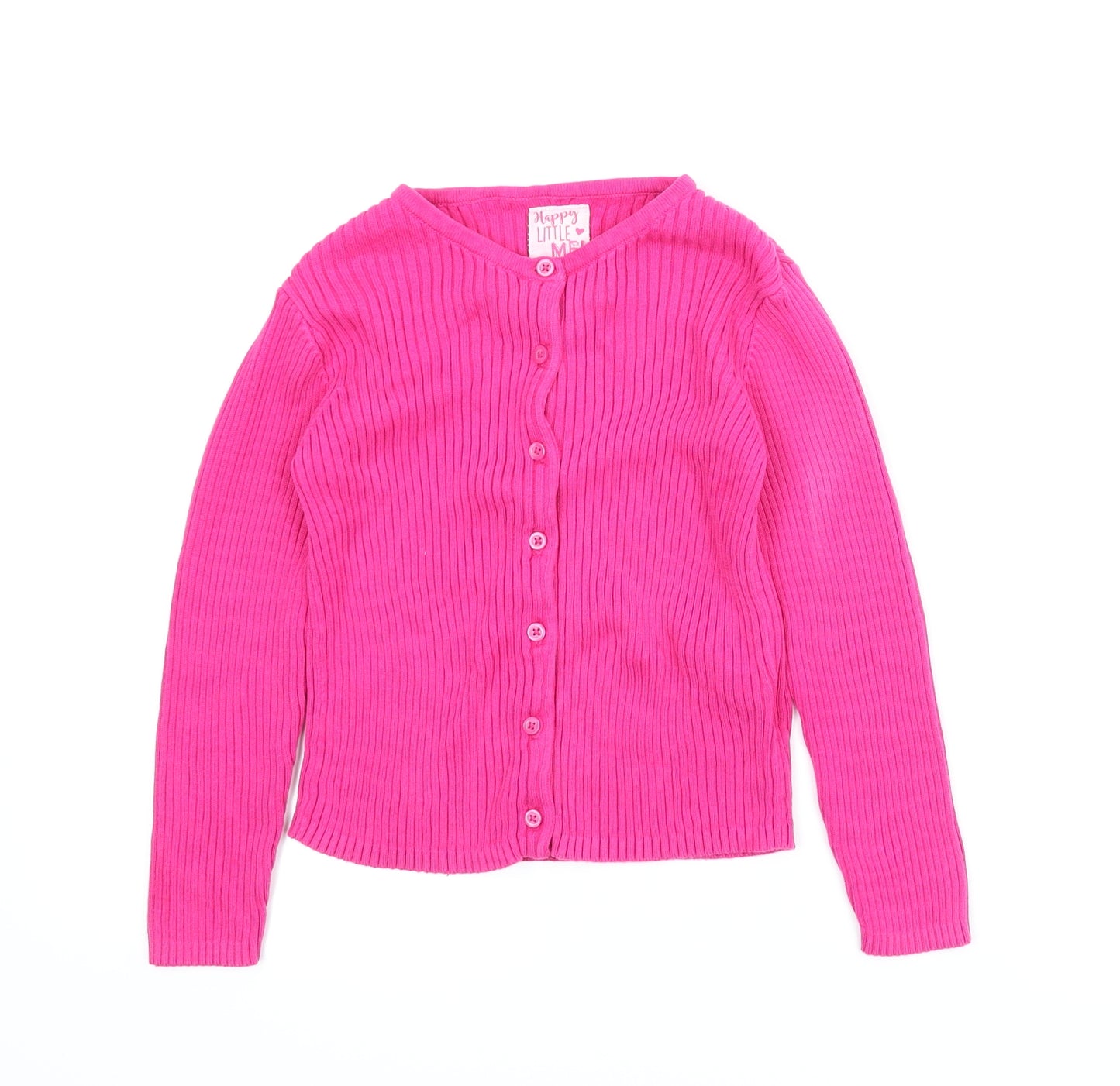 F&F Girls Pink   Cardigan Jumper Size 5-6 Years