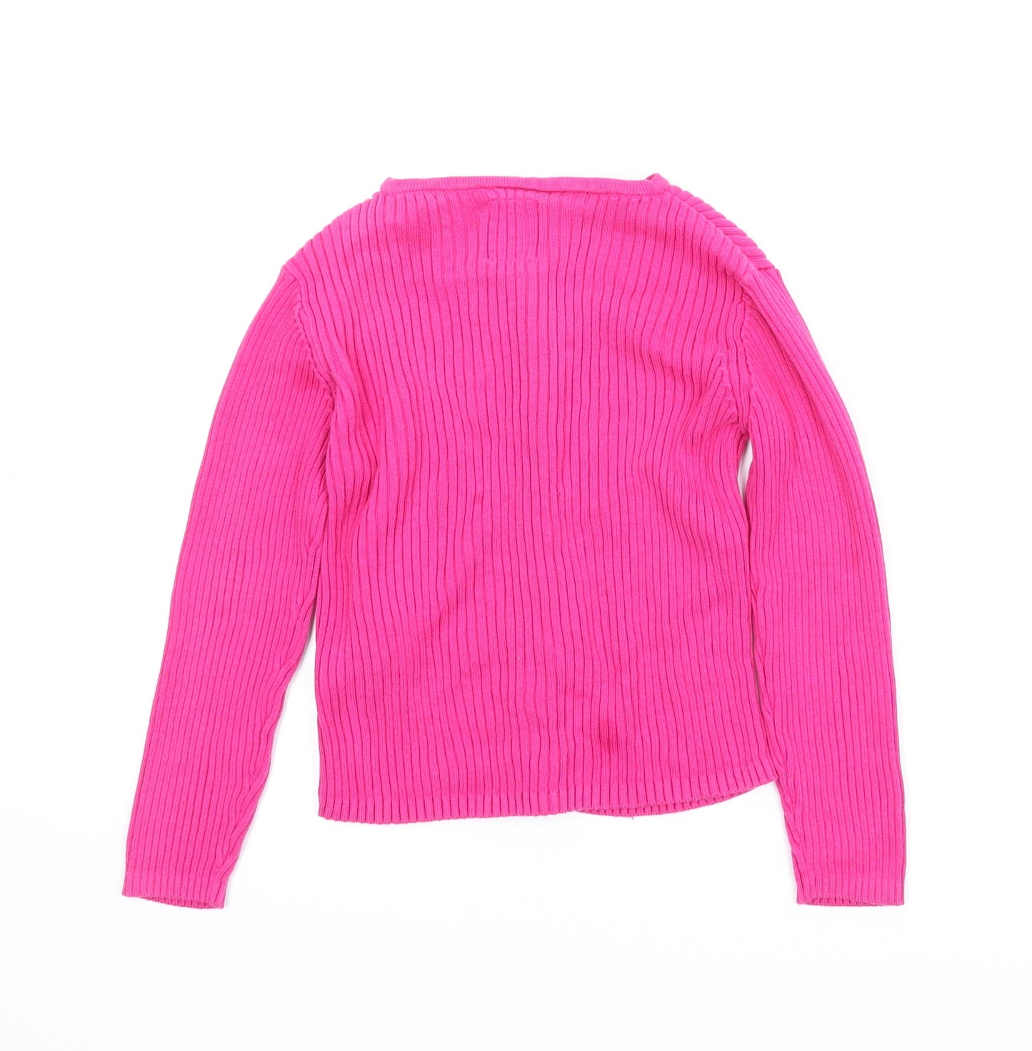 F&F Girls Pink   Cardigan Jumper Size 5-6 Years