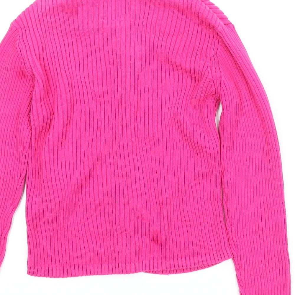 F&F Girls Pink   Cardigan Jumper Size 5-6 Years