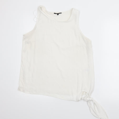 Peacocks Womens White   Basic Blouse Size 14