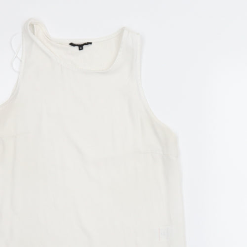 Peacocks Womens White   Basic Blouse Size 14