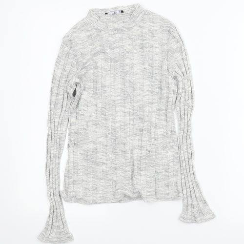 Mango Womens Ivory   Pullover Jumper Size S