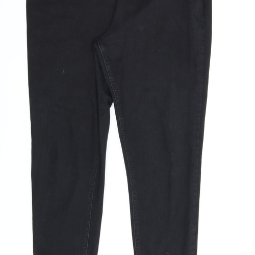 NEXT Womens Black   Carrot Leggings Size 14 L26.5 in