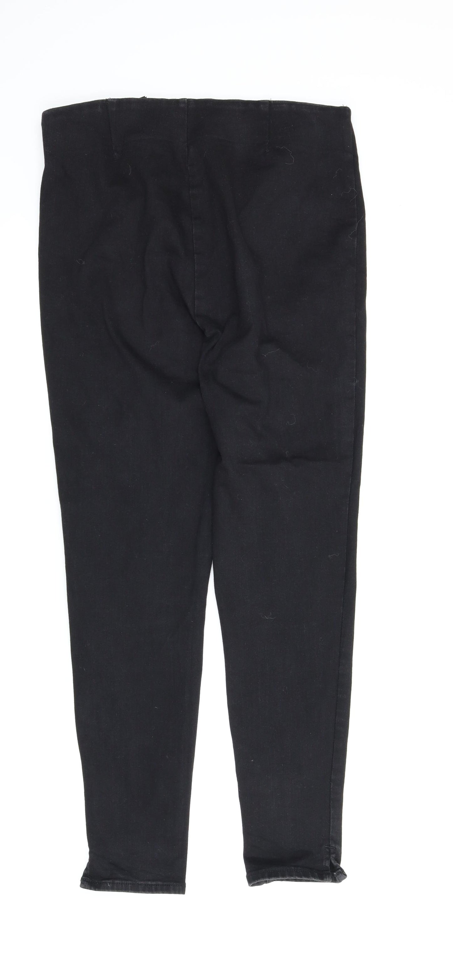 NEXT Womens Black   Carrot Leggings Size 14 L26.5 in