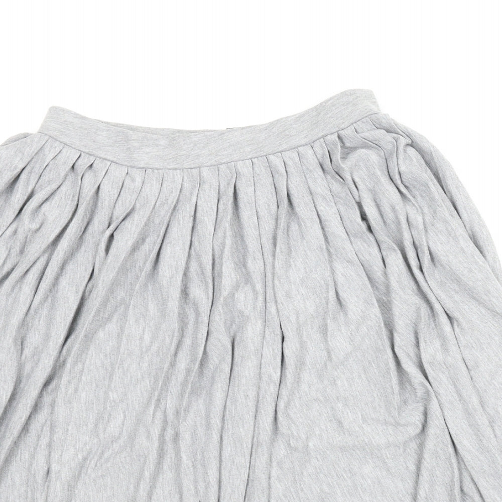 Atmosphere Womens Grey   A-Line Skirt Size 12  - Pleated