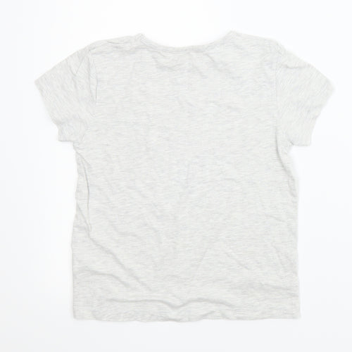 Primark Girls Grey   Basic T-Shirt Size 8-9 Years