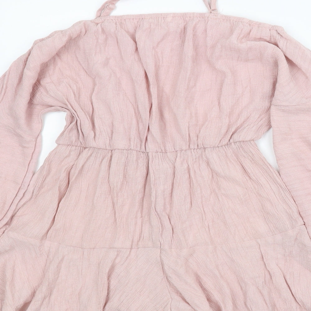 SheIn Girls Pink   Romper One-Piece Size 11-12 Years