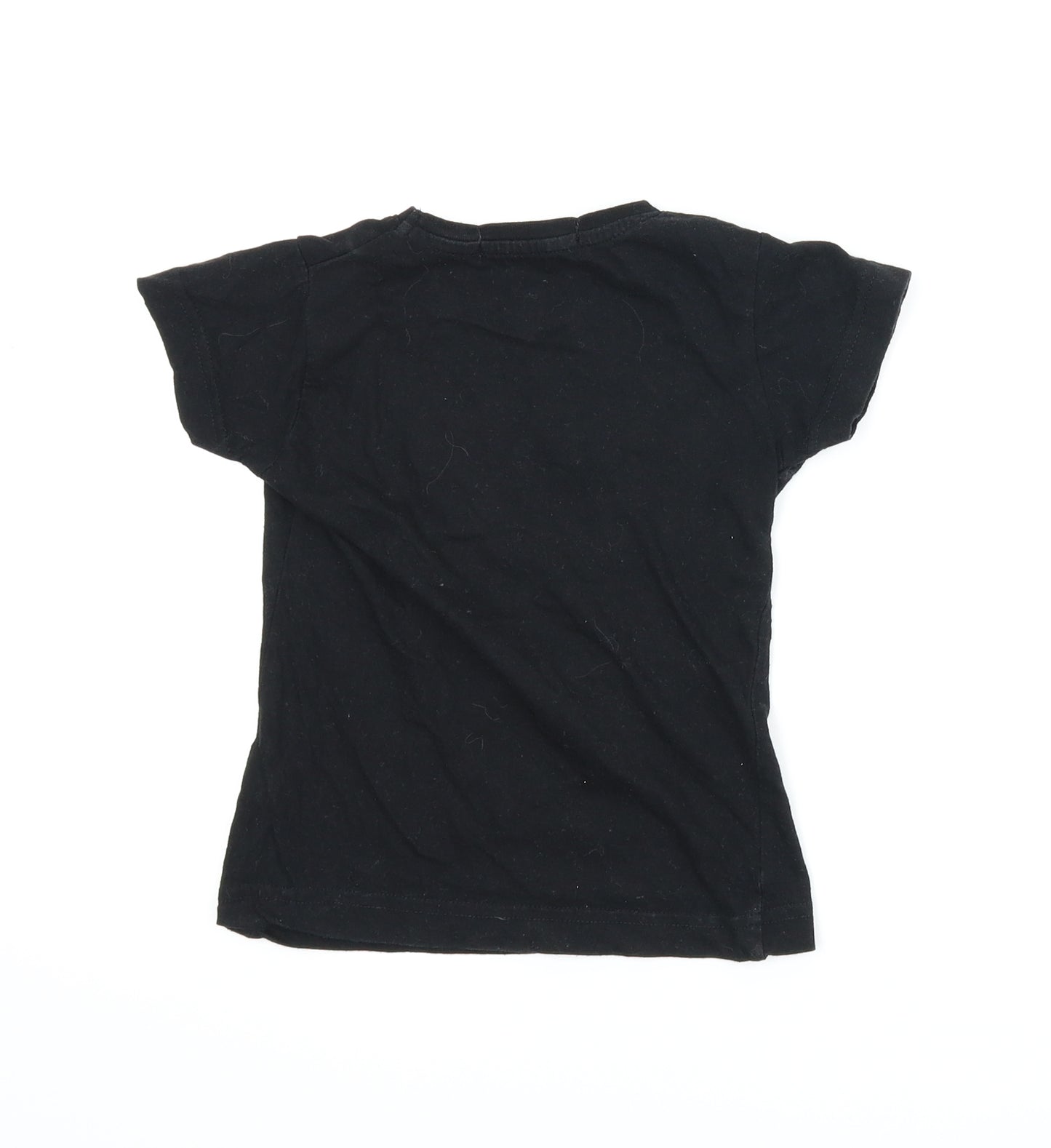 Club Ibiza Boys Black   Basic T-Shirt Size 4 Years