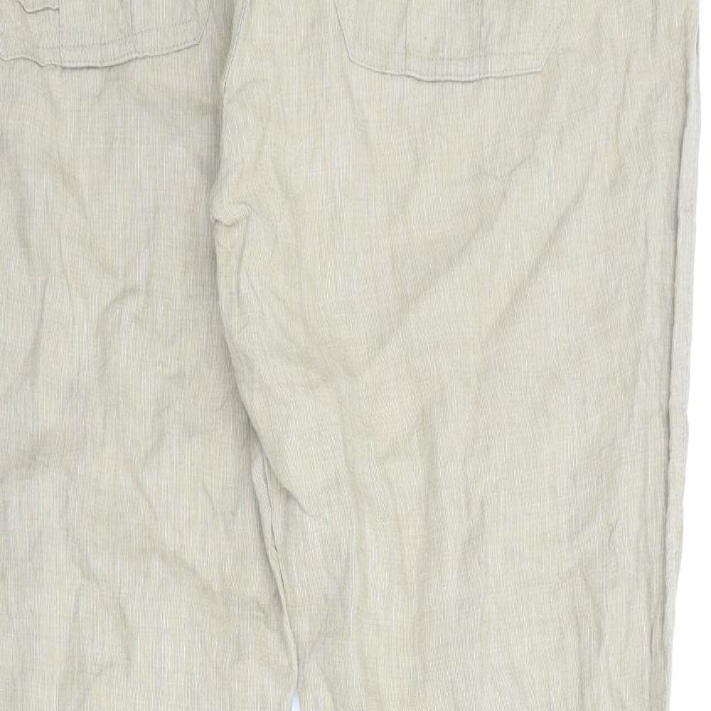 NEXT Mens Beige   Trousers  Size 38 L29 in