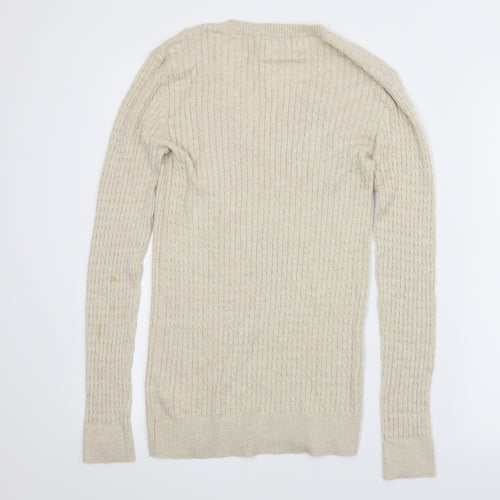 NEXT Womens Beige   Pullover Jumper Size 10