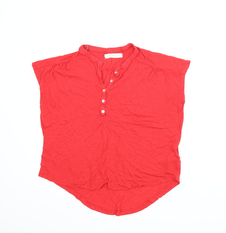 New Look Womens Red   Basic T-Shirt Size 14
