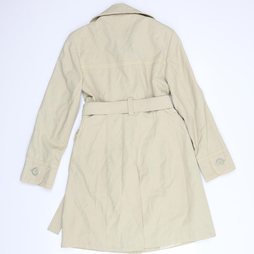 Principles Womens Beige   Trench Coat Coat Size 6