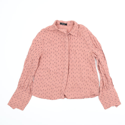 Atmosphere Womens Pink   Basic Blouse Size 8