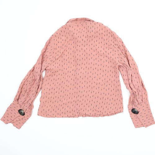 Atmosphere Womens Pink   Basic Blouse Size 8
