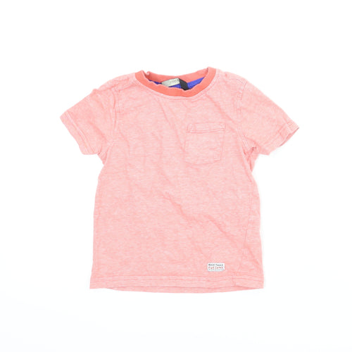 George Boys Red   Basic T-Shirt Size 18-24 Months