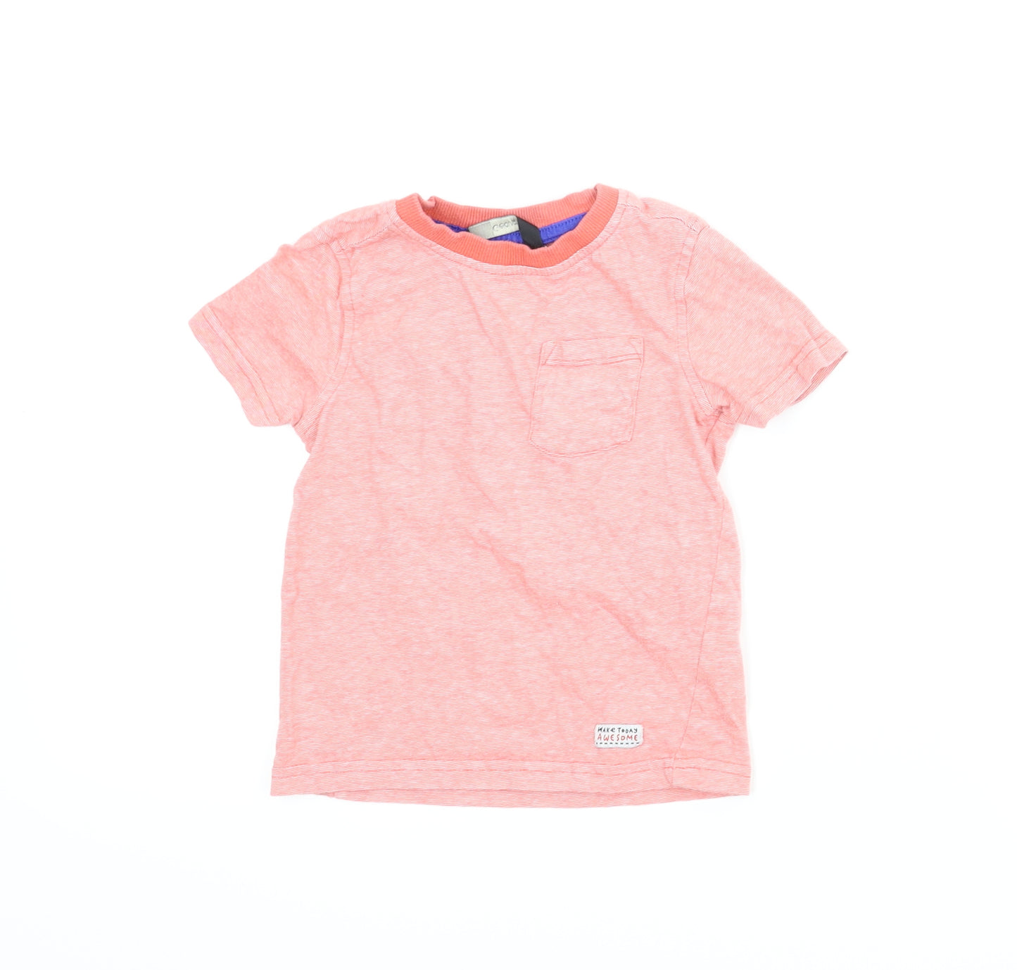 George Boys Red   Basic T-Shirt Size 18-24 Months