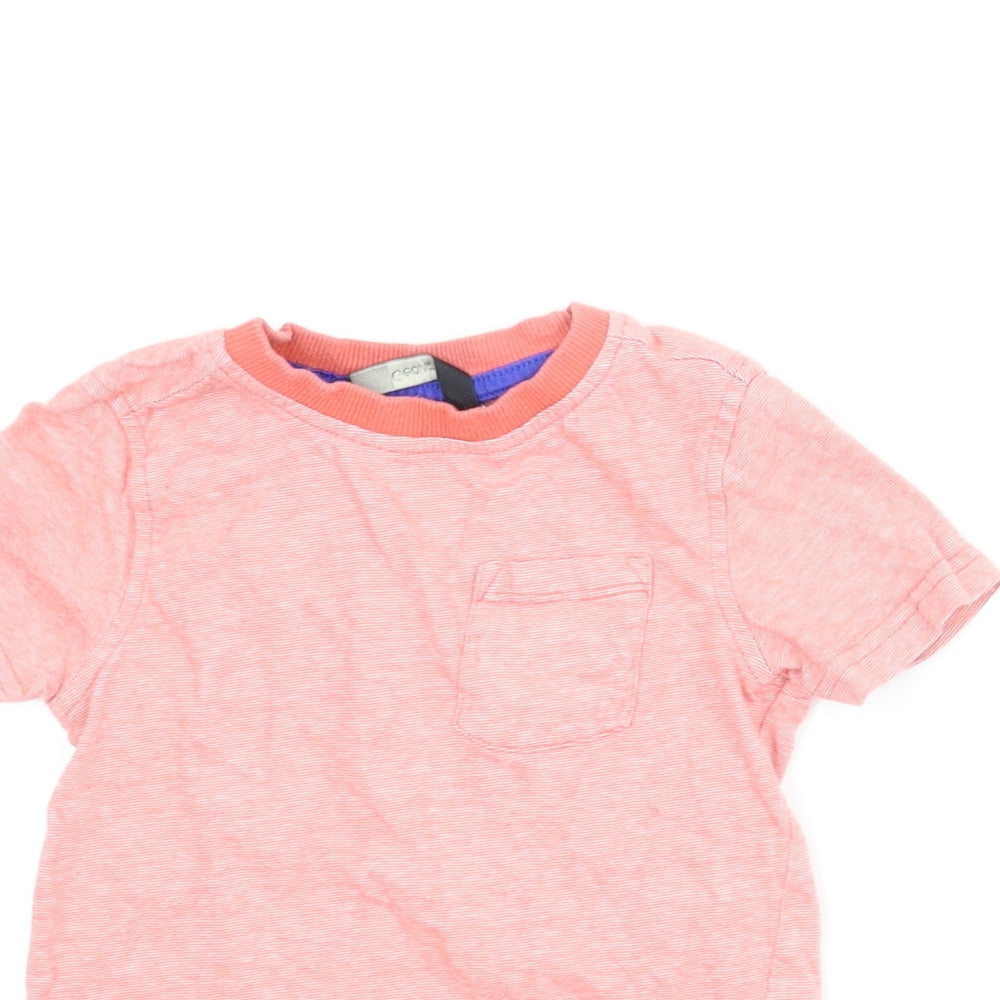 George Boys Red   Basic T-Shirt Size 18-24 Months