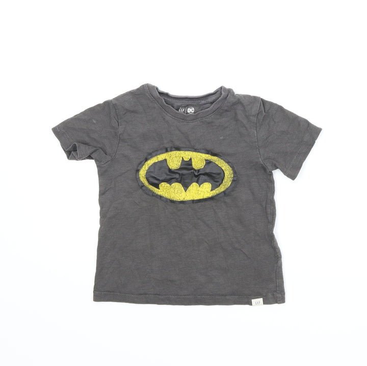 Gap Boys Grey Basic T-Shirt Size 3 Years - Batman