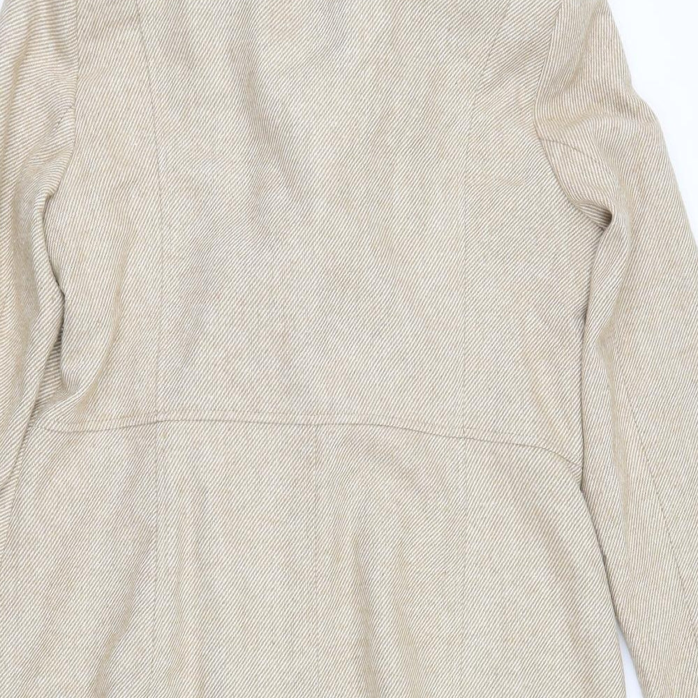 redherring Womens Beige   Pea Coat Coat Size 18