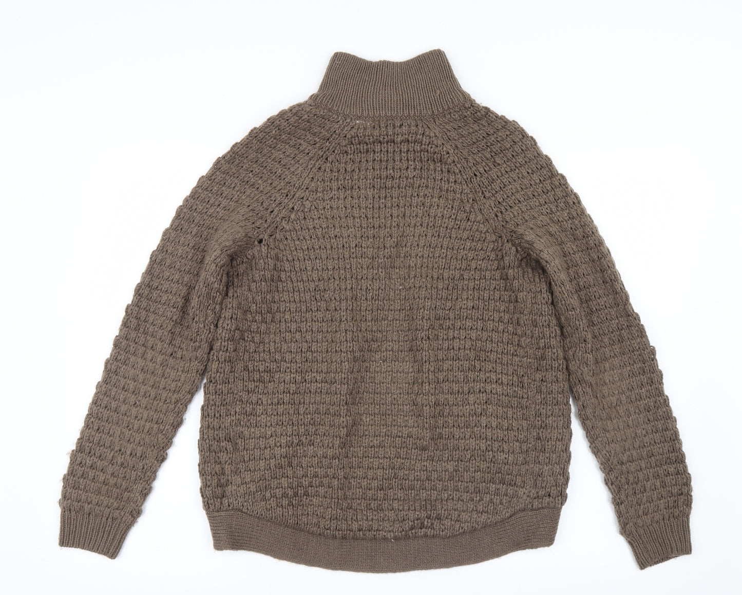 Redoute Womens Brown  Knit Cardigan Jumper Size 6