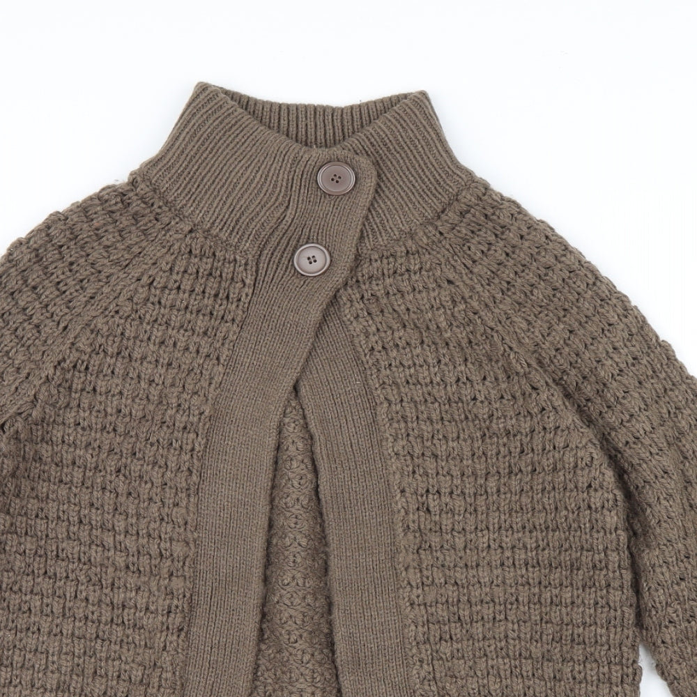 Redoute Womens Brown  Knit Cardigan Jumper Size 6