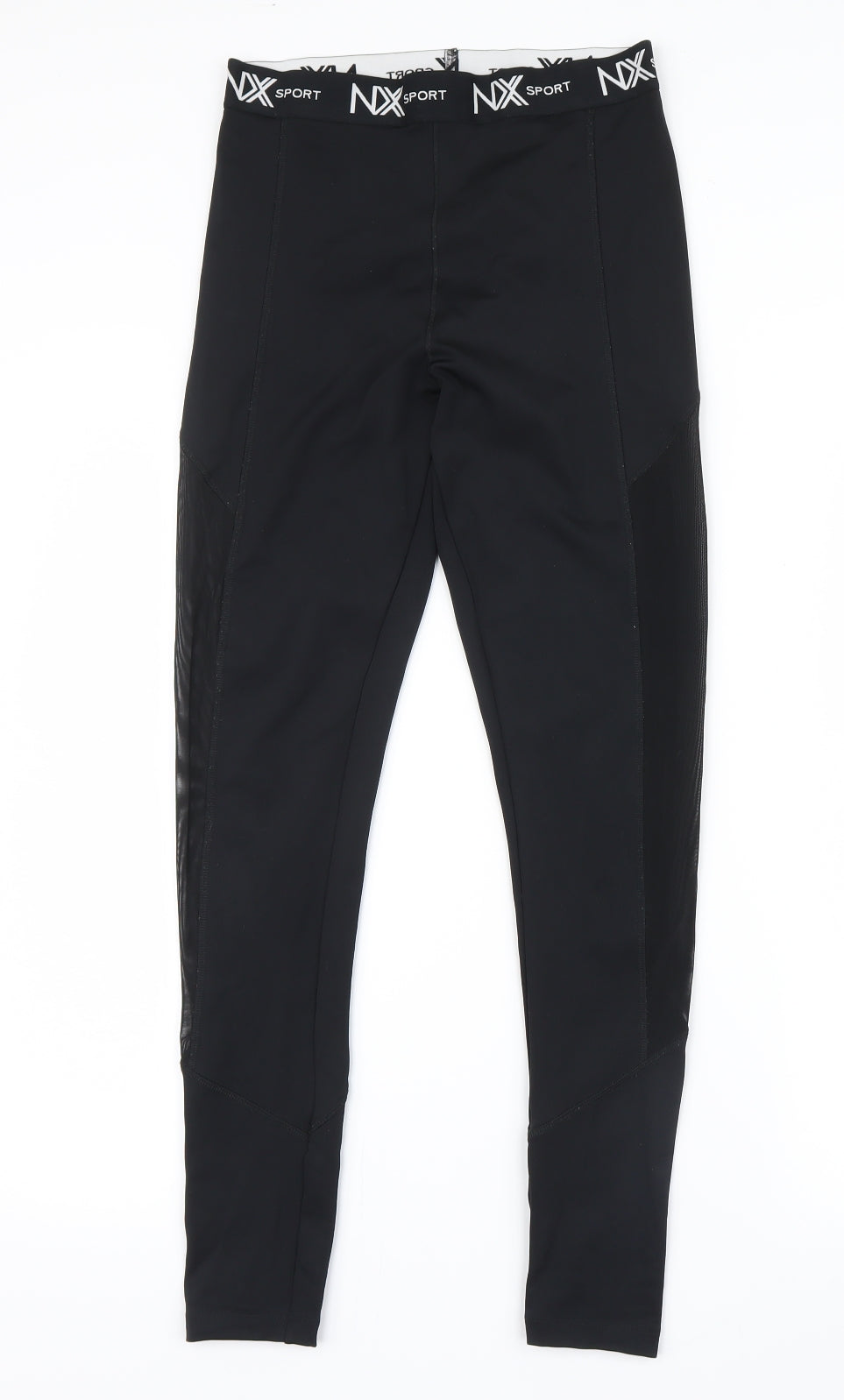 NEXT Womens Black   Capri Leggings Size 12 L27 in